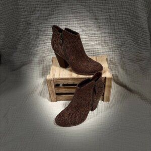 Michael by Michael Shannon Leopard Booties - Size 7 - Like New